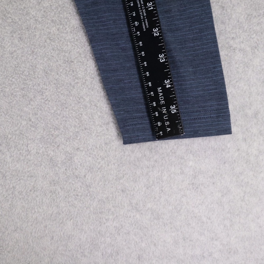 Travis Mathew 1/4 Zip Pullover Mens Large Active Golf Mock Neck Blue Long Sleeve - Picture 9 of 13